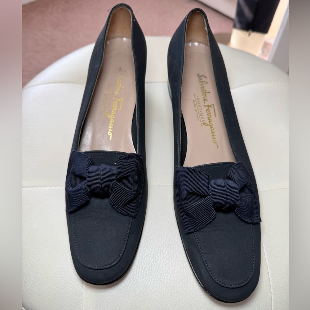 Ferragamo Leather Loafers